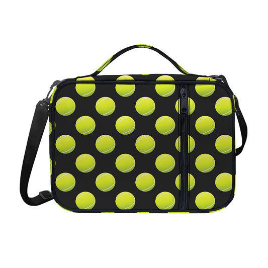 Tennis Balls Pattern Print Shoulder Strap Bible Bag
