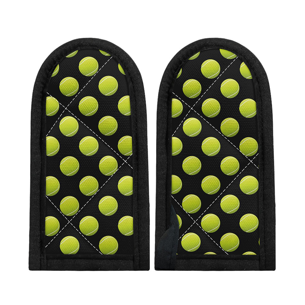Tennis Balls Pattern Print Skillet Handle Cover