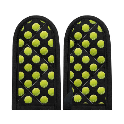 Tennis Balls Pattern Print Skillet Handle Cover