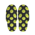 Tennis Balls Pattern Print Slippers