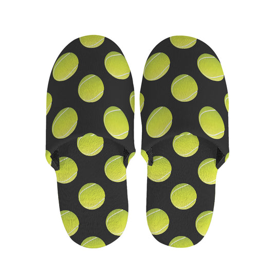 Tennis Balls Pattern Print Slippers