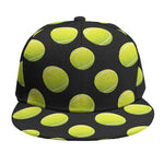 Tennis Balls Pattern Print Snapback Cap