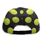 Tennis Balls Pattern Print Snapback Cap