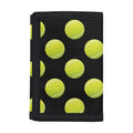 Tennis Balls Pattern Print Trifold Wallet