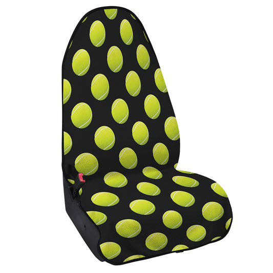 Tennis Balls Pattern Print Waterproof Car Seat Cover