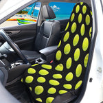 Tennis Balls Pattern Print Waterproof Car Seat Cover