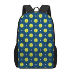 Tennis Sport Pattern Print 17 Inch Backpack