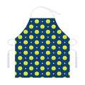 Tennis Sport Pattern Print Adjustable Apron