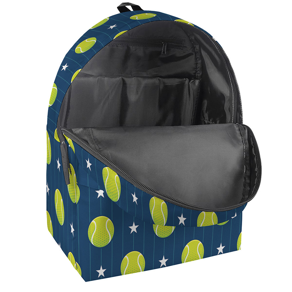 Tennis Sport Pattern Print Backpack
