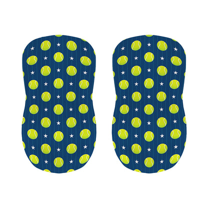 Tennis Sport Pattern Print Bar Stool Covers