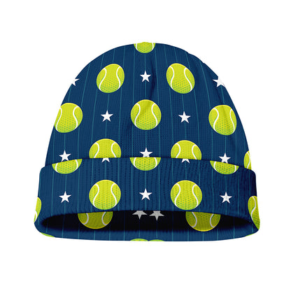 Tennis Sport Pattern Print Beanie
