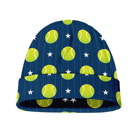 Tennis Sport Pattern Print Beanie