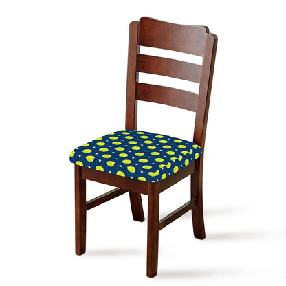 Tennis Sport Pattern Print Chair Cushion Cover