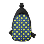 Tennis Sport Pattern Print Chest Bag