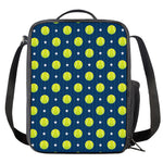 Tennis Sport Pattern Print Crossbody Lunch Bag