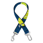 Tennis Sport Pattern Print Dog Seat Belt