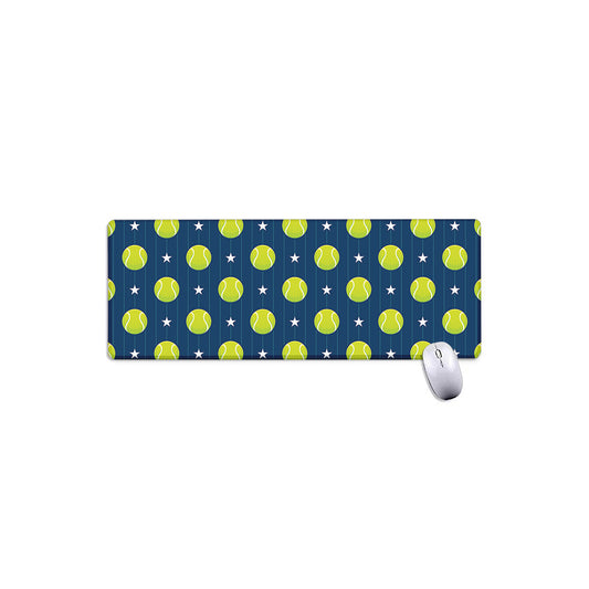 Tennis Sport Pattern Print Extended Mouse Pad
