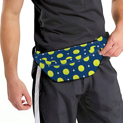 Tennis Sport Pattern Print Fanny Pack