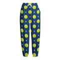 Tennis Sport Pattern Print Fleece Lined Knit Pants