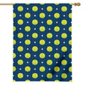 Tennis Sport Pattern Print House Flag