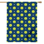 Tennis Sport Pattern Print House Flag
