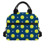 Tennis Sport Pattern Print Insulated Lunch Bag