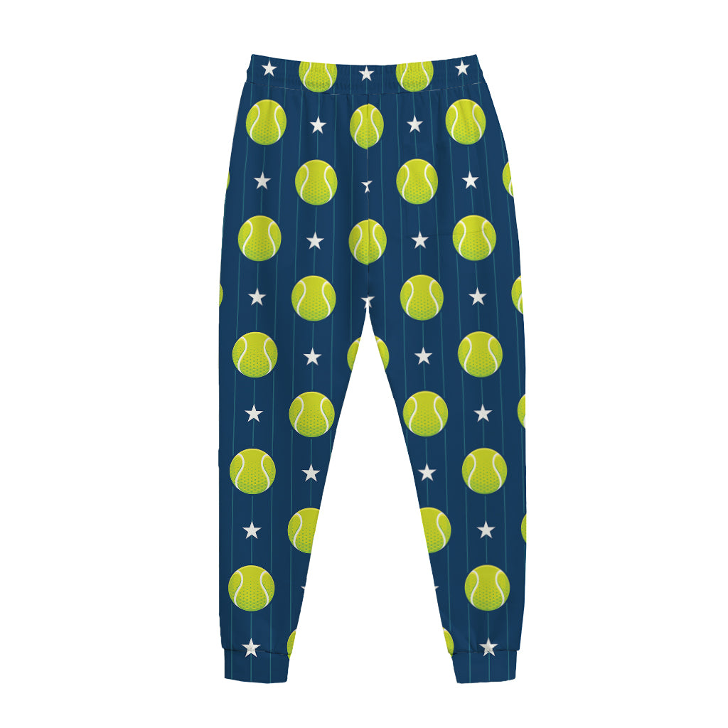 Tennis Sport Pattern Print Jogger Pants