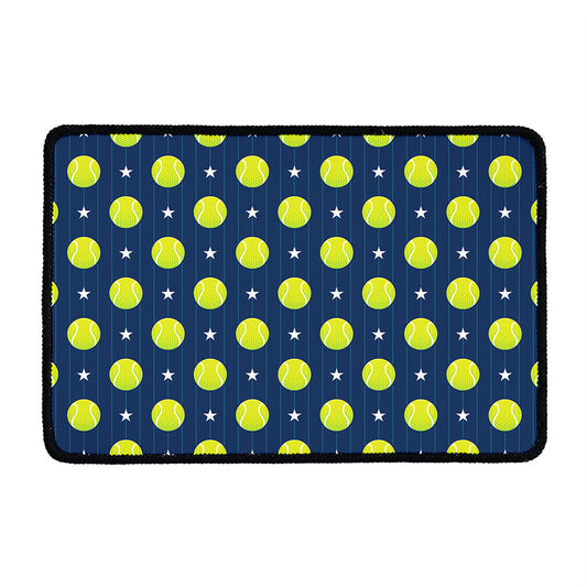 Tennis Sport Pattern Print Kitchen Mat