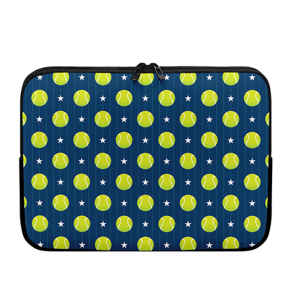 Tennis Sport Pattern Print Laptop Sleeve