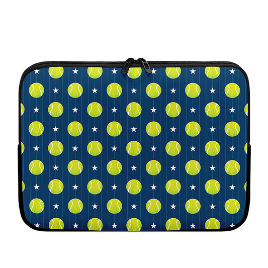 Tennis Sport Pattern Print Laptop Sleeve