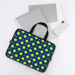 Tennis Sport Pattern Print Laptop Sleeve With Handle
