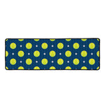 Tennis Sport Pattern Print Long Kitchen Mat