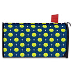 Tennis Sport Pattern Print Mailbox Cover