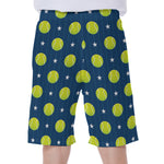 Tennis Sport Pattern Print Men's Beach Shorts