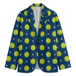 Tennis Sport Pattern Print Men's Blazer