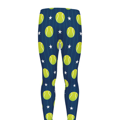 Tennis Sport Pattern Print Men's leggings