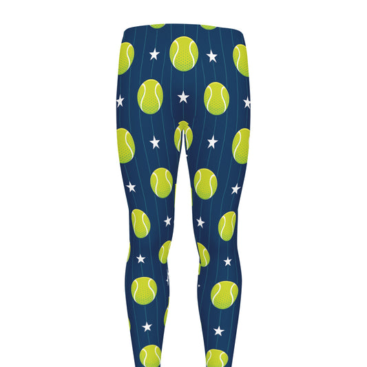 Tennis Sport Pattern Print Men's leggings