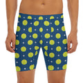 Tennis Sport Pattern Print Men's Long Boxer Briefs