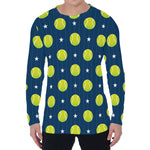 Tennis Sport Pattern Print Men's Long Sleeve T-Shirt