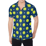 Tennis Sport Pattern Print Men's Shirt