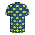 Tennis Sport Pattern Print Men's Sports T-Shirt
