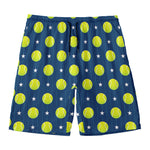 Tennis Sport Pattern Print Men's Swim Trunks