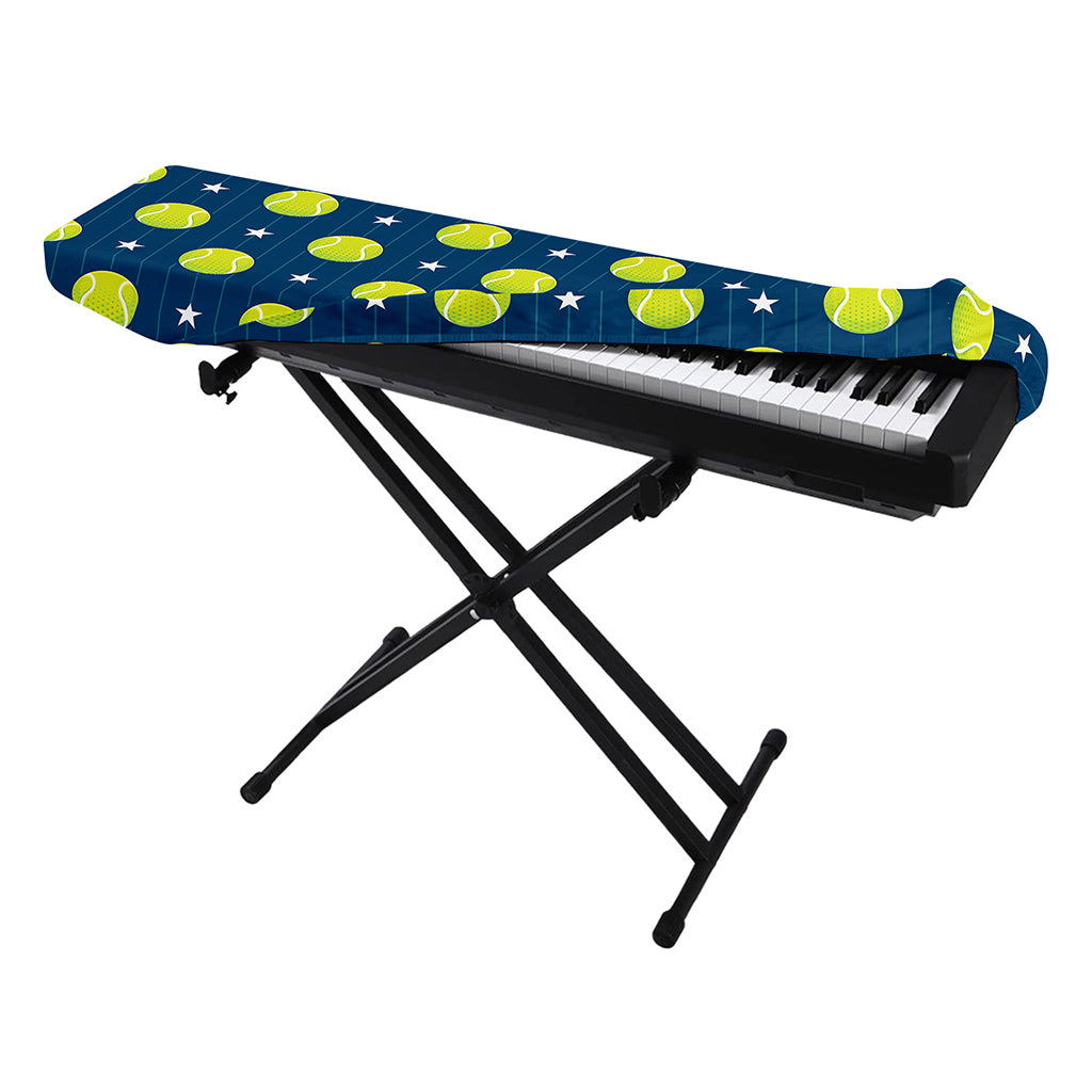 Tennis Sport Pattern Print Piano Keyboard Cover