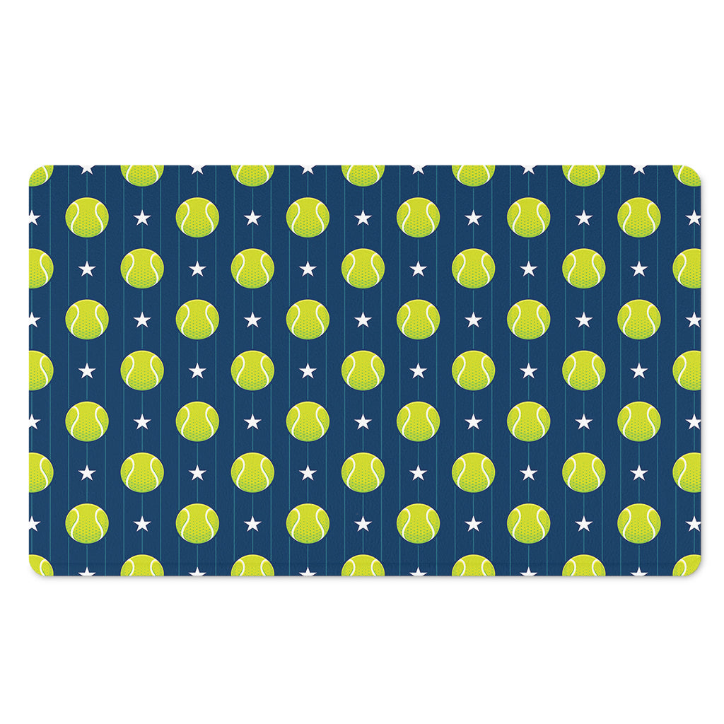 Tennis Sport Pattern Print Polyester Doormat