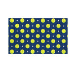 Tennis Sport Pattern Print Polyester Flag