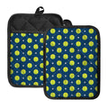 Tennis Sport Pattern Print Pot Holders With Pocket