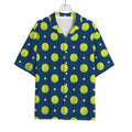 Tennis Sport Pattern Print Rayon Hawaiian Shirt