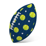 Tennis Sport Pattern Print Rugby Ball