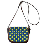 Tennis Sport Pattern Print Saddle Bag