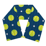 Tennis Sport Pattern Print Scarf